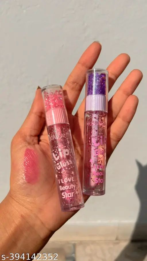 Set Of 6 Pearl Pink Magic Lip Gloss, Moisturizing Plumping Lip Tint, Non Sticky Lip Gloss Set Of 6 Pearl Pink Magic Lip Gloss, Moisturizing Plumping Lip Tint, Non Sticky Lip Gloss